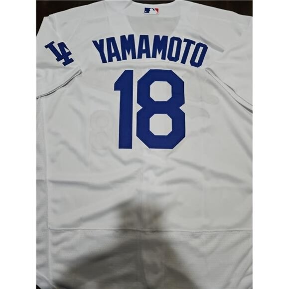 NEW NIKE YOSHINOBU YAMAMOTO #18 LOS ANGELES DODGERS JERSEY - Picture 4 of 7